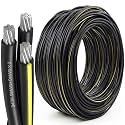 BreezeHug 150Ft 4-4-4 Aluminum URD Direct Burial Cable-UL Listed