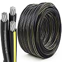BreezeHug 175Ft 4-4-4 Aluminum URD Direct Burial Cable-UL Listed