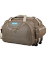 BREGGABOG (Expandable) 60L ECHOES-BEIGE Polyester Lightweight Cabin Size Luggage Duffel With Wheels (Strolley)