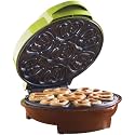 Brentwood Mini Pretzel Maker Machine Non-Stick, Green, 8-3/4inx9-3/4inx4-1/2in