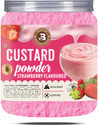 Brew Lab Custard Powder Strawberry Flavour Rich & Creamy and Gluten Free 250 g