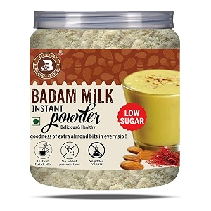 Brew Lab Instant Low Sugar Badam Milk