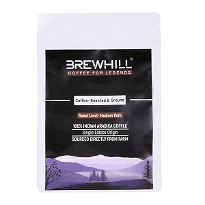 Brewhill Coffee Medium-Dark Roast Ground Coffee