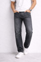 BREXX Straight Fit Men Dark Grey Jeans