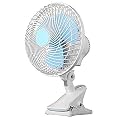 Desk Clip Fan (Medium, Multicolour)