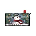 Briarwood Lane Winter Mailbox Cover - Standard Size - Smiling Snowman for Winter Mailbox Cover
