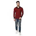 Men's Full Sleeve Shawl (Maroon) Pack of 1