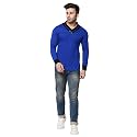 Men's Full Sleeve Shawl (Blue) Pack of 1