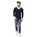 Men's Full Sleeve Shawl (Navy Blue) Pack of 1