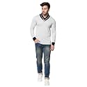 Men's Full Sleeve Shawl (Grey) Pack of 1