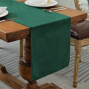 brick home velvet 4 seater table runner and bed runner13 x 60 inches
