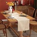 BRICK HOME Velvet 4 Seater Table Runner and Bed Runner,13 x 60 Inches