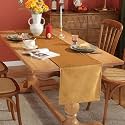 BRICK HOME Velvet 4 Seater Table Runner and Bed Runner,13 x 60 Inches