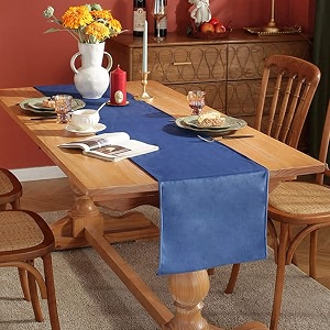 brick home velvet 6 seater table runner and bed runner13 x 72 inches