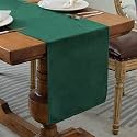 BRICK HOME Velvet 6 Seater Table Runner and Bed Runner,13 x 72 Inches