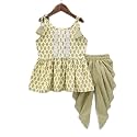 Bridezilla Fab Girls Cotton Blend Peplum Kurta