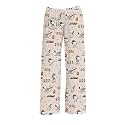 BRIEF INSANITY Peanuts Character Pajama Pants for Men &amp; Women, Soft Snoopy Pajamas with Side Pockets &amp; Elastic Waist