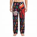 BRIEF INSANITY Sesame Street Character Pajama Pants for Men &amp; Women - Soft Loose-Fit Lounge Bottoms with Side Pockets