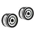 Briggs &amp; Stratton 2 Pack Oil Filter, Genuine Replacement Part 492932, Compatible with Lawn Mower