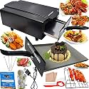 Electric Tandoor 2000 Watt for Home Kitchen | Tandoori Roti Maker &amp; Grill | Stainless Steel Heating Element | Metal Body | For Roti, Naan, Pizza, Paneer Tikka, Kebabs &amp; Barbeque Cooking