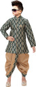 Bright Garments Dresses Boys Wedding Kurta and Dhoti Pant Set (Gold Pack of 2)