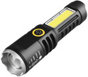 BRIGHT LIGHT ONLITE Bright Light LED USB Rechrgeable Pocket Torch Light For Emergency Torch (Black, 10 cm, Rechargeable)