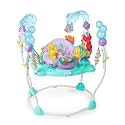 Bright Starts Disney The Little Mermaid Sea of Activities Baby Activity Jumper with Interactive Toys, Lights &amp; Music with Disney Princess Ariel, 6-12 Months (Blue)