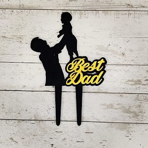 best dad cake topper cake decoration special cake decoration for kids wife husband friend cousin