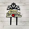 Happy Anniversary Cake Topper for cake decoration
