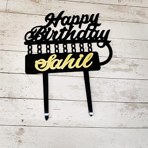 happy birthday cake topper for cake decoration