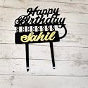 happy birthday cake topper for cake decoration