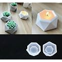 2 Pc Geometric Tealight Candle Holder Resin Molds Silicone,Round Sphere Ball Shaped Tea Light Candle Holder Silicone Molds for Resin (2 PC. Geometric Tea Light Holder MOLDS)