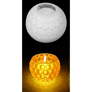 tealight candle holder resin molds siliconeround sphere ball shaped tea light candle holder silicone molds for resin mandala tea light holder coaster mold