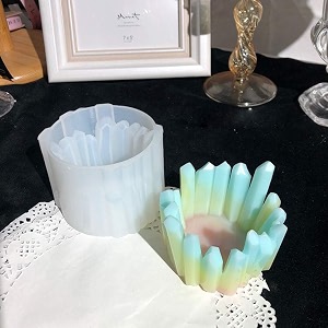 tealight candle holder resin molds siliconeround sphere ball shaped tea light candle holder silicone molds for resin crystal tea light holder mold