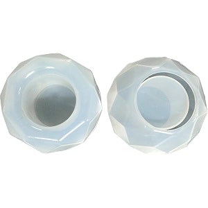 tealight candle holder resin molds silicone diamond tea light candle holder silicone molds for resin diamond tea light holder mold