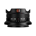 Brightin Star 10mm F5.6 II Fisheye Lens for M4 3 Mount Mirrorless Cameras, Manual Focus Prime APS-C Lens Fit for G7,GX85,GX9,G95,GH5,GH6,G100,G9(Black)