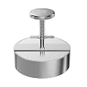 Brigii Burger Press, 5.5" 304 Stainless Steel Hamburger Press Patty Maker
