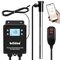 Briidea 120V 1500W WiFi Portable Electric Immersion Water Heater, Compatible with Smart Life APP, Compatible with Alexa, Google Assistant, Anti-Corrosion Sensor, Rapid Heating in Minutes