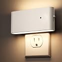 Briignite Night Lights Plug into Wall,Dusk to Dawn Sensor,3000K,White