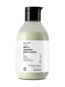 brillare mint  coconut body lotion- 200ml