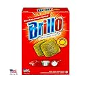 Brillo Steel Wool Soap Pads 10ct pack (Lemon, 3)