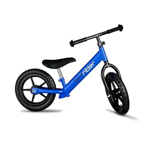 bril brilrider balance bike  highest selling balance bike  for 1-5 year-olds  pedal-free  no brakes  makes living fun blue