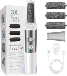 brimdo electric callus remover pedicure foot scrubber for dead skin removal smooth soft