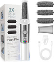 Brimdo Electric Callus Remover Pedicure Foot scrubber for Dead Skin Removal Smooth Soft
