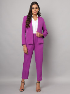 brinns women formal suit solid suit