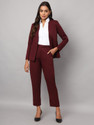 BRINNS Women Formal Suit Solid Suit