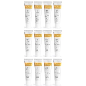 brinton uv doux face amp body sunscreen gel with spf 50 pa clinically proven matte finish amp oil free water resistant  uvauvb protection100gm x pack of 12
