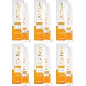 brinton uvdoux sunscreen lotion with spf 30 in oil free formula light weight amp non greasy sunscreenprotection against uvauvb rays for all skin types- 50 ml x pack of 6
