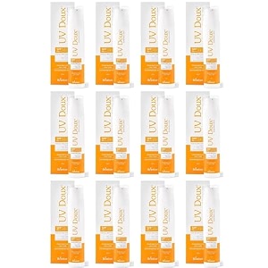 brinton uvdoux sunscreen lotion with spf 30 in oil free formula light weight amp non greasy sunscreenprotection against uvauvb rays 50 ml x pack of 12