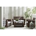 BRISHI Outdoor Sofa Set || Balcony Sofa || Patio Furniture Sets || Indoor Sofa|| Wicker Rattan Garden Sofa Set with Cushion and Center Table (Brown-Beige)